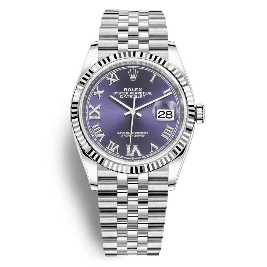 Date just 41M Roman dial