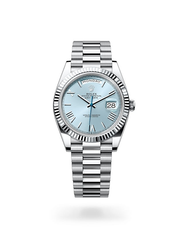 Day-date rhodium 41MM