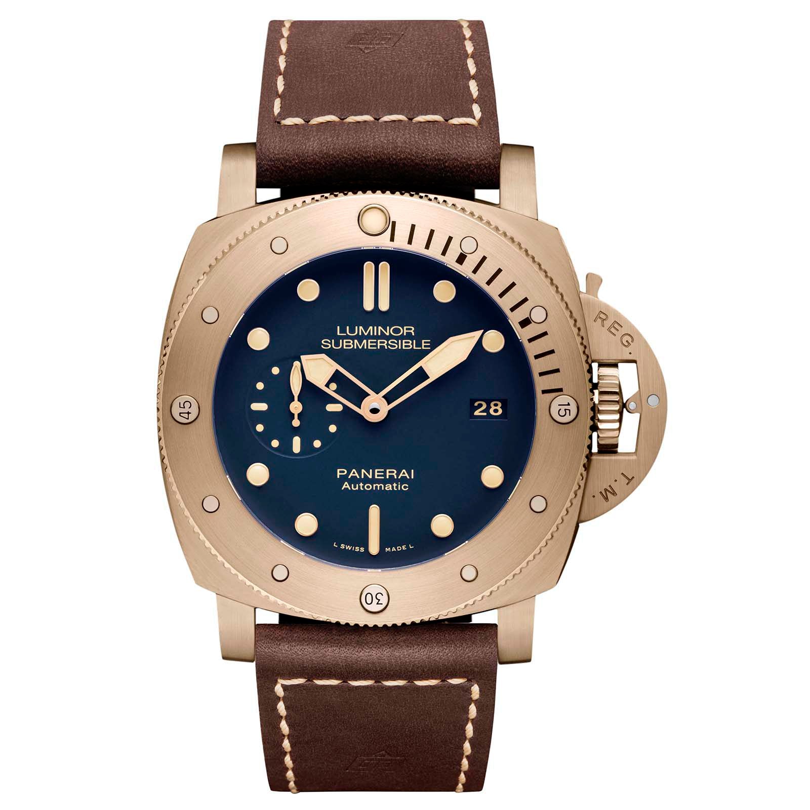 LUMINOR PANERAI SUBMARSIBLE bronze 1950 47MM