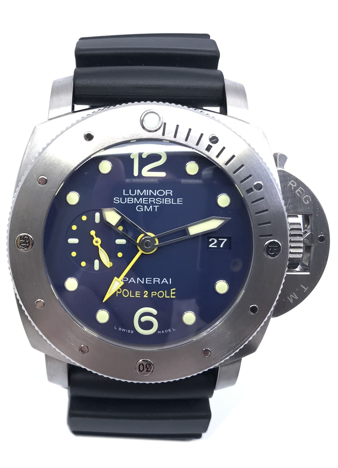 LUMINOR Panerai Submersible pole 2 pole 44MM