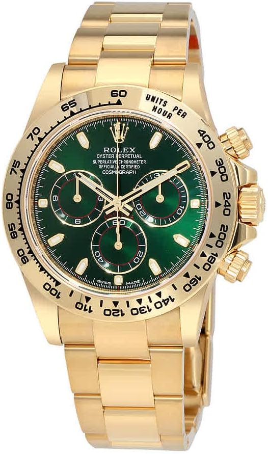 Daytona cosmograph gold-green dial 40MM