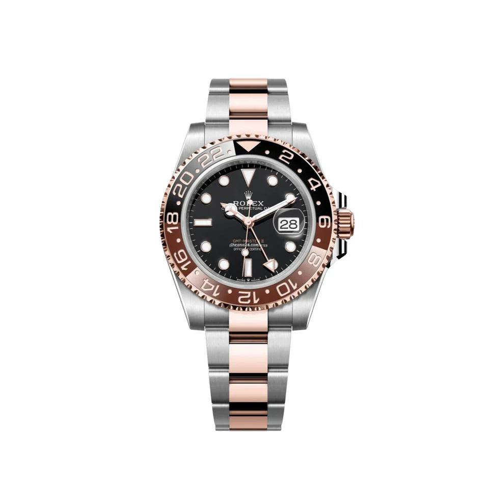 Rolex gmt master ll two-tone (rootbear)