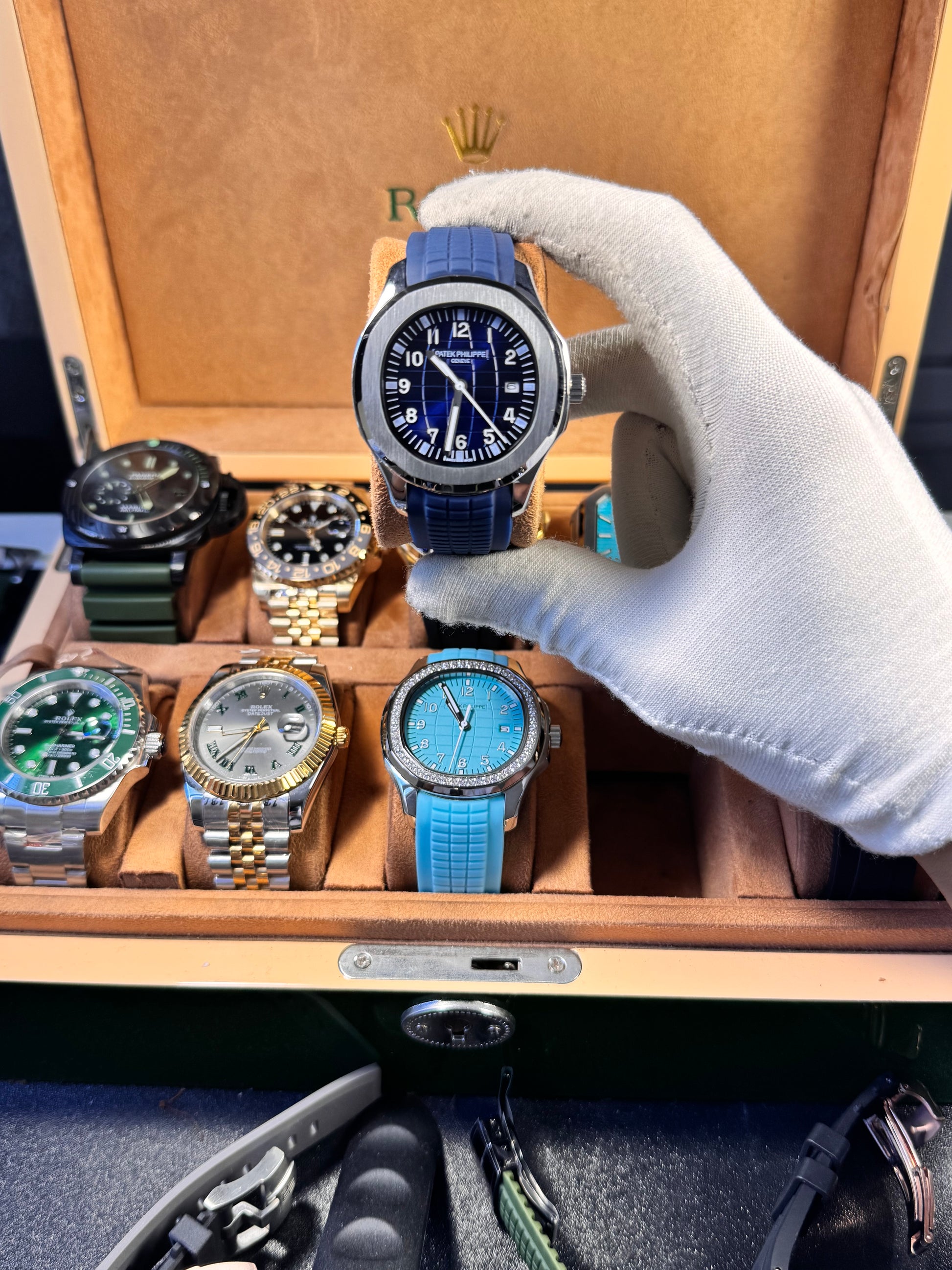 PATEK PHILLIPE CUBITUS BLUE RUBBER 40MM