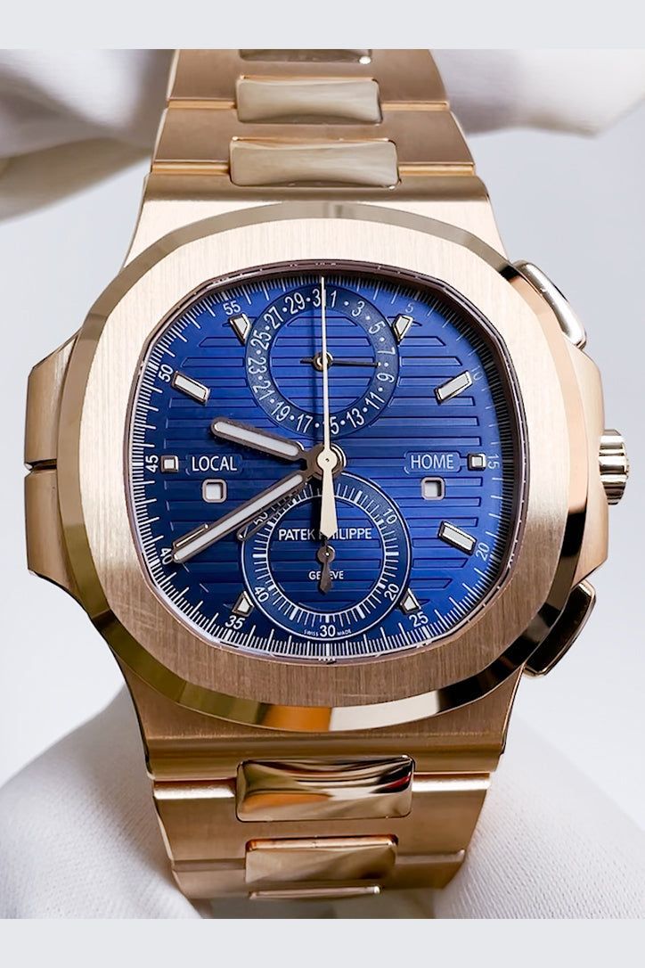 PATEK PHILLIPE NAUTILUS gold blue dial 40,5MM